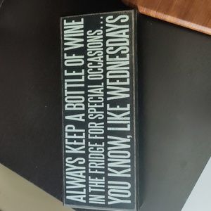 Wine sign
